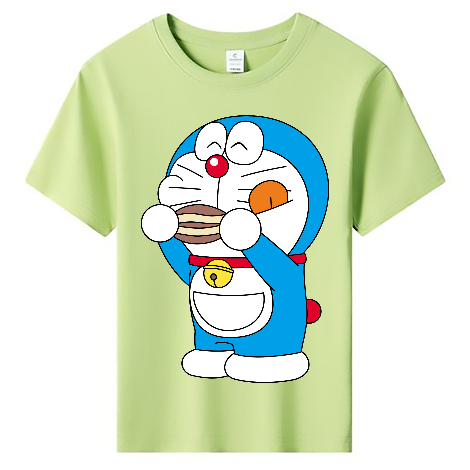 （画像用） ドラえもん Doraemon 綿100％キッズTシャツ（フロントプリント）